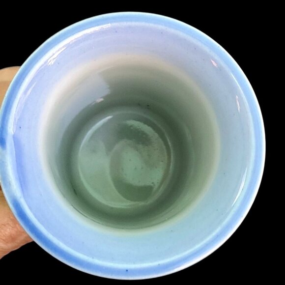 Otagiri Cup Ceramic Irish Coffee Demitasse Mug Seashell Sand Dollar 1970s - Picture 10 of 12